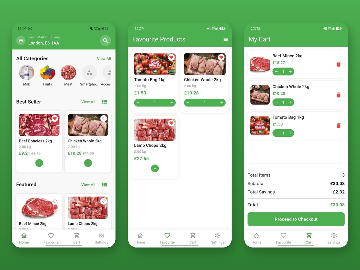 FreshValue — Grocery Web Store & Android App